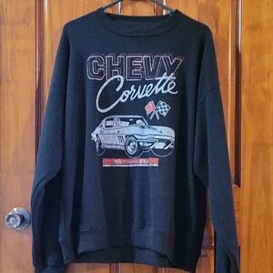 Corvette Black Sweatshirt
